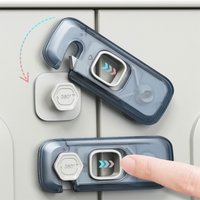 1 pièces maison réfrigérateur serrure réfrigérateur congélateur porte loquet serrure enfant en bas âge enfants enfant armoire serrure de sécurité pour bébé sécurité enfant serrure