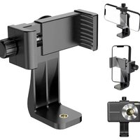 Photo Vlog Filming Accessories Portable Tripod Mount Cell Phone Clip For All Smartphones And Tripods Office Desk Live Broadcast