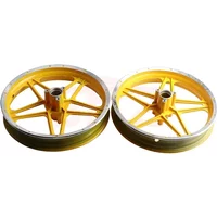 AliExpress TIMZH 2.50-10 Inch Aluminium Front Wheel And Rear Wheel Set Rim Wheel Hub Assembly for Pit Bike Dirt Bike Quad Bike Moto Accessories