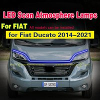 Headlight Led Lamp DRL 12V For Fiat Ducato 2014-2021 Daytime Running Light With Start Scan Car Decorative Atmosphere Lamps DRL