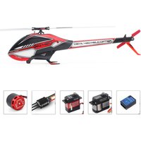 ALZRC Devil 420 FAST FBL 6CH 3D Red / Yellow / Green Flying RC Helicopter Kit With 420MM Carbon Fiber Main Tail Paddle