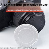 1. Metal Lens Cap 37/43/46/49/40.5/52/55/62/67/72/77mm Aluminum Alloy Camera Lens Cover Protector