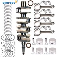 6C5-11411 Crankshaft Repair Kit for Yamaha Outboard Motor 4 Stroke 50HP/60HP F60cETL F50LB 69W-11411-00