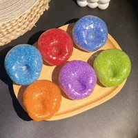 New Colorful Vacuum Moldable Noise Squishy Fidget Ball Stress Relief Squeeze Toy for Anxiety Relief Calming Sensory Gadget