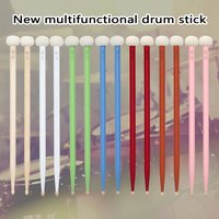 Professionelle Drum Sticks Ahorn Holz Pauken Drumsticks Multifunktions Doppel-kopf Trommel Mallet Hammer 1 Paar Percussion Zubehör