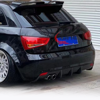 Used for 2010-2018 Audi A1 1.4T1.2T 100% carbon fiber spoiler car rear bumper diffuser