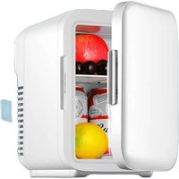 6L Mini Refrigerator, Small Household Dormitory, Car And Home Dual-Purpose Student Car Refrigerator Single Person Household