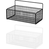 Hanging Kitchen Baskets Metal Farmhouse Food Storage Wire Storage Basket for Cabinet Laundry Living Room Dormitory