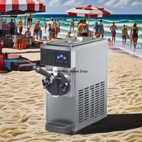Commercial Soft Serve Ice Cream Machine Single Nozzle Mini Ice Cream Maker Machine