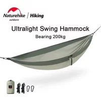 Naturehike Swing Hammock 1 2 Persons Ultralight Foldable Outdoor Adult Hammock Portable Swings Hanging Bed Park Camping Hammocks