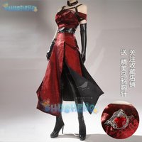 Love and Deepspace Heroines Cosplay Costume The Enchanting Dark Curtain Uniform Halloween Party Women Men Props Shusheng