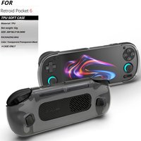 Transparent Soft Case For Retroid Pocket 6 TPU Protective Case Wear-Resistant Waterproof Anti Drop Protective Case Cover