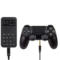 ABUO-Voice Changer Handheld Microphone Voice Changer With Sound Multifunctional Effects Machine For Phone/PS4 (S9)