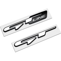 Car GT Line 3D ABS Emblem Auto Body Fender Badge Sticker For KIA Rio Ceed Sportage Cerato Soul Sorento Picanto Optima Niro Sonic