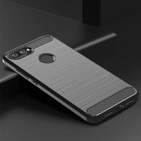 For Xiaomi Mi 8lite mi8 lite mi8lite Shockproof Silicone Case Luxury Carbon Fiber Cover for xiaomi 8 lite 8lite Soft Matte Cases