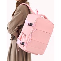 Cross-Border Travel Backpack for Men and Women, Large Capacity Shoe Compartment Luggage Bag, Computer Business Bag, Student School Bag, Commuting Bag