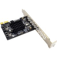 Adapter PCIE to SATA Expansion Card PCI-E SATA Extension Card Marvell 9125 Chip PCI Express X1 to 2 Port SATA 3.0 6Gb Controller