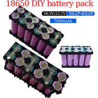 18650 35E DIY Battery Pack 18.5V 22.2V 3500mAh-7000mAh 5S1P/5S2P/6S1P/6S2P DIY Tool Battery