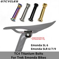 AliExpress GREATIN CYCLES Light weight 9.3g TC4 Titanium Alloy Locking Bolts For Trek Emonda Carbon Road Bike Seatpost Use
