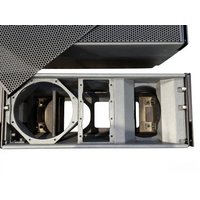 8 Inch Line Array Speaker Empty Enclosure with Metal Grille and Hardware Accessories No Driver Unit