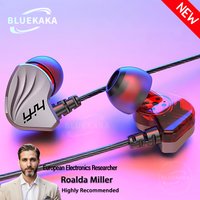3.5MM AUX/Type-C Digital Chip 6D HIFI Heavy Bass Headset With Mic Music Sports Gaming In-Ear Wired Earphones For Samsung Android