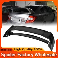 FD2 Style Painted For 2012 2013 Honda Civic 9th 4Dr Sedan RR Look Rear Trunk Spoiler Wing ABS Four Parts