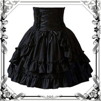 Summer Y2k Gothic Retro Lolita Skirt Women Medieval Vintage Cake Skirt Fashion Cosplay Costume Fluffy Layered Puffy Skirt New