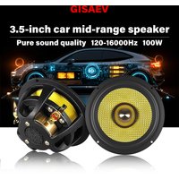 3.5-inch bullet guided mid-range speaker, car center speaker, luxury car two-way three-way 3-inch mid-range speaker