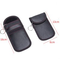 New Car Key Signal Blocker Case Portable Magnetic Blocking bag Faraday Cage Fob Pouch Keyless RFID Blocking Bag Car Accessories
