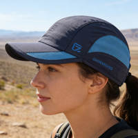 GADIEMKENSD Unisex Quick-Dry Running Cap Adjustable Lightweight UPF 50 plus Sun Hat for Sports Outdoor