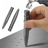 Center Punch Locator Window Breaker Woodworking Punch Metal Drill Tool High Hardness For Accurate Spot Punching