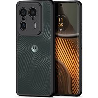 DUX DUCIS Military Airbag Anti-fall Case For Motorola Moto X50 Ultra Edge 50 Ultra Acrylic PC+TPU Shockproof Armor Cover