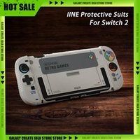 IINE Protective Suits Hard Shell For Switch 2 Handle Silicone Sleeve Joystick Cap Main Engine Protective Shell Gaming Accessory