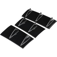 General Hot Sale Shark Fin Three-Section Car Rear Bumper Lip 7-Fin Diffuser Universal Spoiler A Body Kit