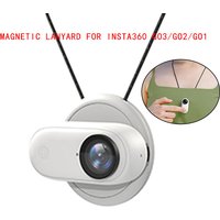 Magnetic Lanyard For Insta360 GO 3 / GO 3S GO2/GO1 Sport Camera Pendant Holder Quick Release Neck Strap