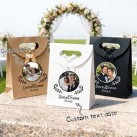 Customized Fashionable Must-Have Gift Bags For Weddings Wedding Gift Bags For Family And Friends Custom Photo And Text Gift Bags