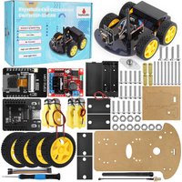 NEW Keyestudio 4WD&2WD ESP32-Cam Robot Car Kit Programmable WIFI Camera Smart Car For Arduino ESP32 Robot Project Robotic Kit