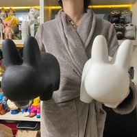 Kozik Kidrobot Labbit Frank DIY Kids Toys for Art Students White Dolls Do it Yourself Vinyl Art Figure Toy Accessories