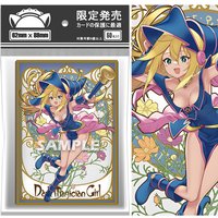 60PCS Yugioh Dark Magician Girl Card Sleeves Yu-Gi-Oh! Holographic Shine OCG Trading Card Protective Case