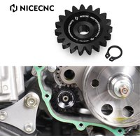 Quad Oil Pump Drive Gear For HONDA TRX 450R TRX450ER Aluminum Alloy 15133-MEB-670 Oil Flow Rate Cooling Effect Improving