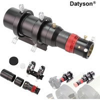 Datyson 1.25-inch 50mm Double Helical Focuser Guide Scope, Multi-Function Telescope Finderscope for Auto Guiding Cameras