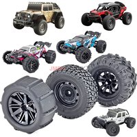 4PCS Original SCY Off-Road Snow Desert Paddle Wheel Tires For 16101Pro 16102 16103 16104 16106 SG116 MAX Q130,Fit Wltoys MJX RC