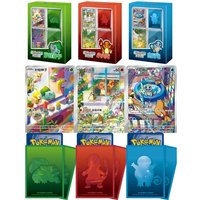The original companion gift box of the Simplified Chinese Pokemon PTCG has collected Bulbasaur Little Fire Dragon Jenny Turtle