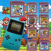 16 bit GBC video game cartridges for US consoles, including Wario Park, Wario Estate 2, and Gisi for GBC/GBA, Mario