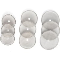 3Pcs 1000ml/800ml/350m Reusable Stainless Steel French Press Coffee Maker Detachable Mesh Filter
