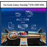 For Geely Galaxy Starship 7 EM-i 2025 2026 Accessories interior film transparent TPU Gear Panel Center Console PPF Protection