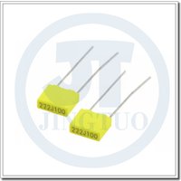 Correction Capacitor 222J100 2n2J100 100V 2.2nF Lead Pitch 5mm Polypropylene Safety Plastic Film Capacitance