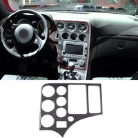LHD for 2004-2011 Alfa Romeo 159/Brera/Spider car CD panel decoration sticker, car interior modification, real carbon fiber