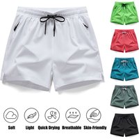 Summer Men's Beach Shorts Outdoor Running Fitness Lightweight Breathable Quick-Drying Shorts Men Hiking Stretch Athletic Shorts