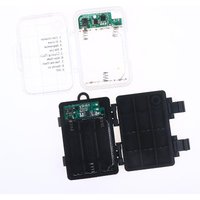 3 Sections AA Battery Holder 3V No.5 Waterproof And Dustproof Battery Cartridge With Timing Function